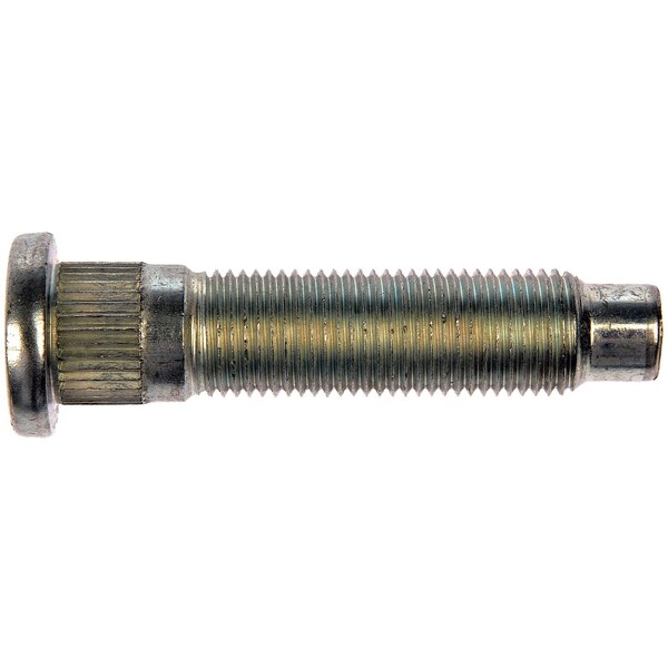 610-515 1/2-20 Serrated Wheel Stud - 14.05mm Knurl, 58.45mm Length